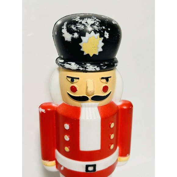Vintage Empire Blow Mold 1995 Nutcracker Tabletop With Light 10” - Picture 2 of 5